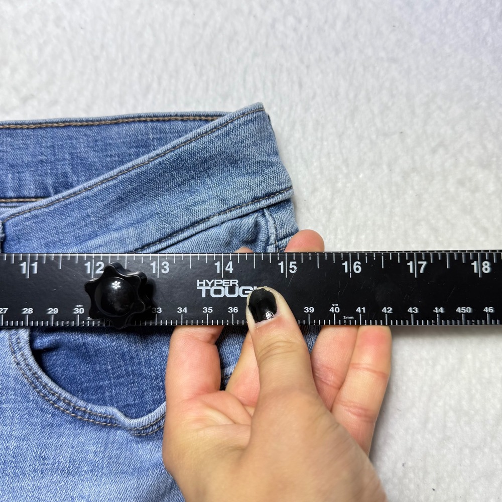 Levi's Jeans‎ Womens 29 Mid Rise Skinny Jeans Stretch Denim Blue Size 31 - Picture 5 of 10